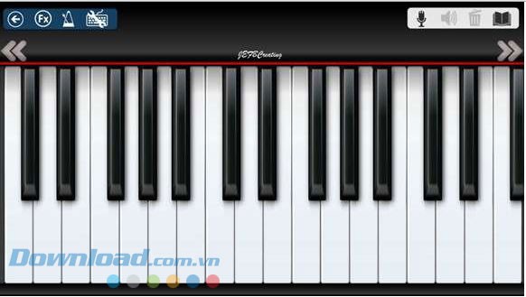 Các ghi chú và nốt trên phím đàn