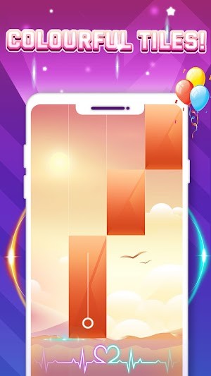 Các phím đàn đầy màu sắc cho bạn lựa chọn