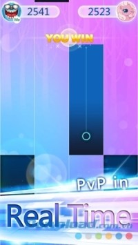 Piano White Go! cho Android có chế độ PvP ở thời gian thực