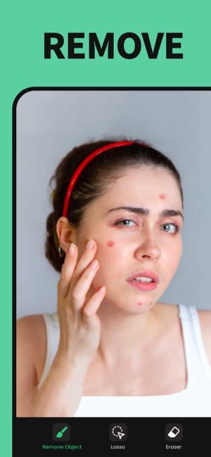 Pic Retouch giúp bạn loại bỏ mụn, vết thâm trên mặt