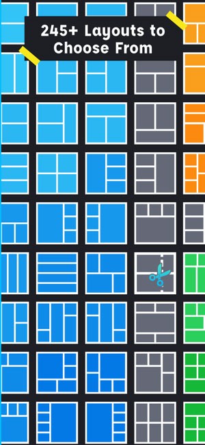 Thử hàng trăm layout ghép ảnh của Pic Stitch