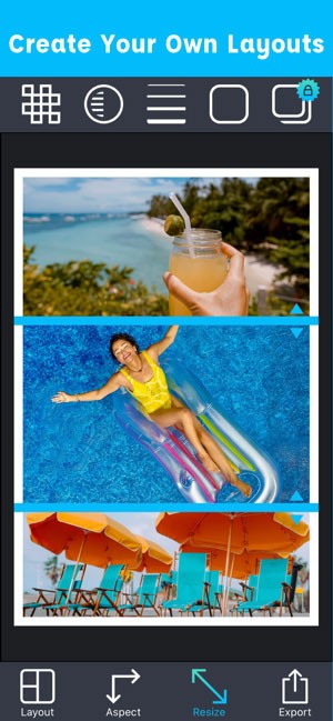 Hoặc sáng tạo layout mới