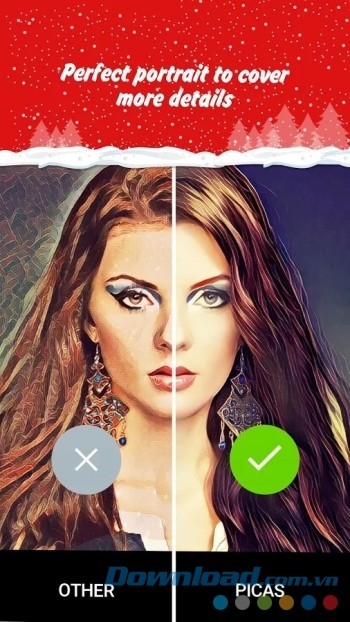 Picas có thuật toán độc đáo giúp chỉnh sửa ảnh chân dung đẹp nhất