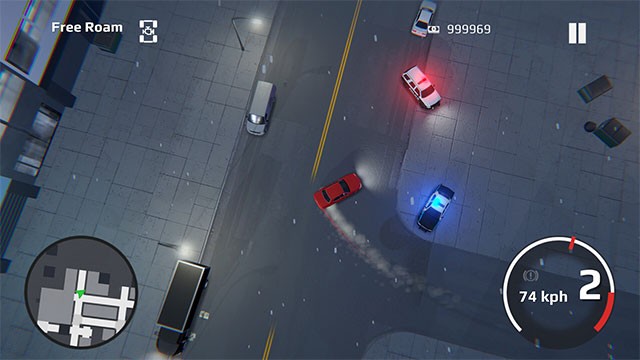 Chuyển đổi linh hoạt góc nhìn thứ 3 hoặc top-down trong cuộc đua đường phố khốc liệt