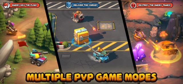 Nhiều chế độ nhiều người chơi PvP hấp dẫn