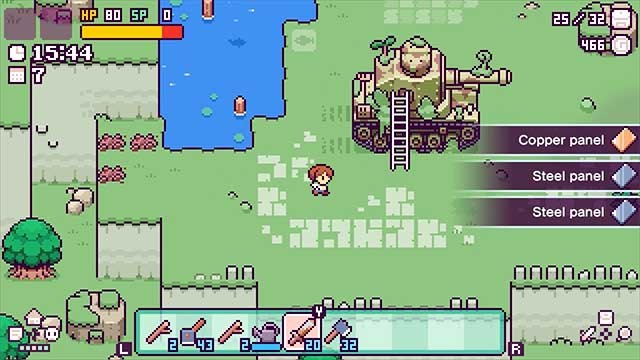 Trong cuộc sống trên đảo, bạn có thể chế tạo các vật phẩm và vũ khí