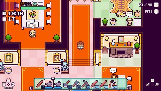 Tương tác với cư dân trên đảo