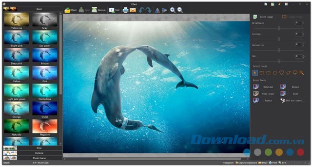 Thêm các hiệu ứng đặc sắc cho bức ảnh bằng ứng dụng chỉnh sửa ảnh miễn phí Picosmos Tools cho máy tính