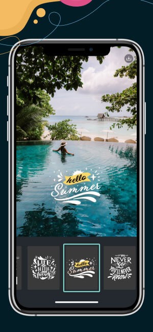 Thêm Typo text vào ảnh