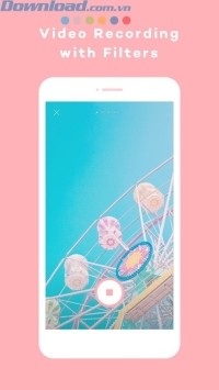 Áp dụng bộ lọc cho cả chụp ảnh và quay video