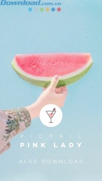 tham khảo thêm bộ lọc hồng ngọt ngào Pink Lady