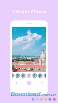 Bộ lọc ảnh đẹp Pictail - Rainbow cho Android