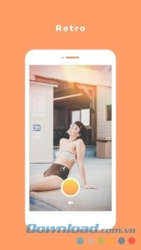 Ứng dụng lọc ảnh đẹp Pictail - RETRO cho Android