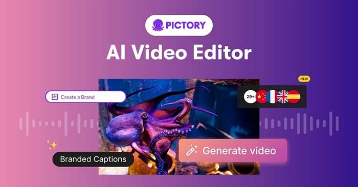 Pictory AI là công cụ tạo video sử dụng trí tuệ nhân tạo