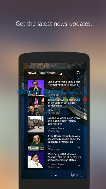 Xem tin tức ngay trên màn hình khóa với Picturesque Lock Screen cho Android