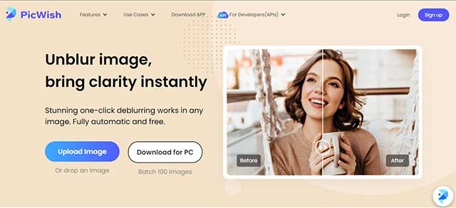 Tự động nâng cao độ phân giải hình ảnh, làm cho ảnh của bạn sắc nét hơn