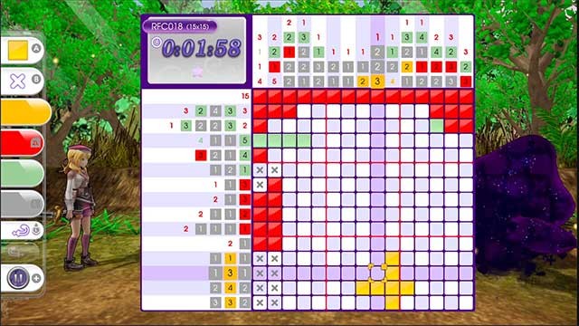 Giải 300 câu đố Nonogram trong cả biến thể cổ điển và nhiều màu sắc