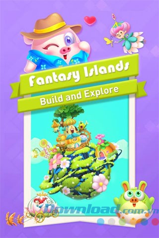 Xây đảo và tấn công đảo của bạn bè