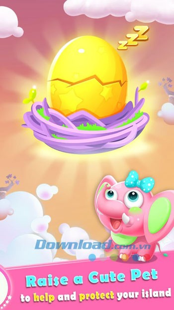 Nuôi những thú cưng dễ thương để bảo vệ hòn đảo