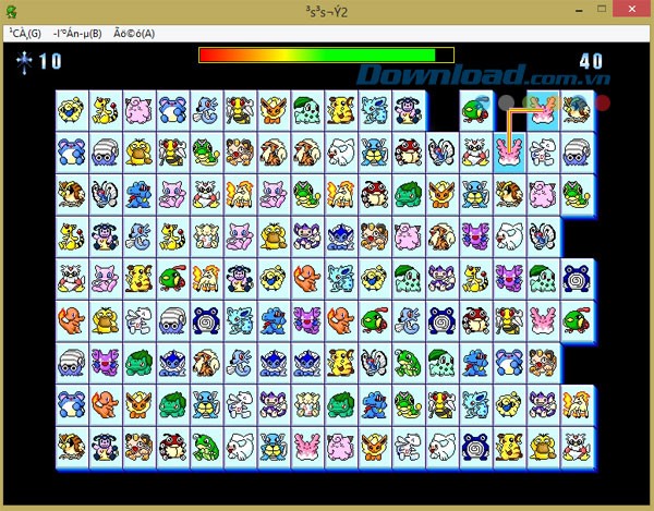 Game Pikachu có lối chơi đơn giản, âm thanh sống động thu hút người chơi.