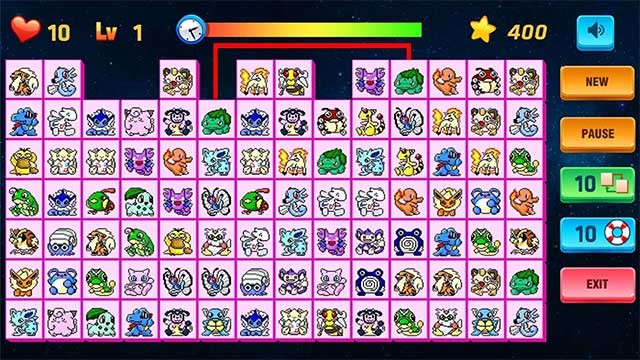 Trở lại tuổi thơ cùng game nối hình vui nhộn Pikachu Classic cho Android