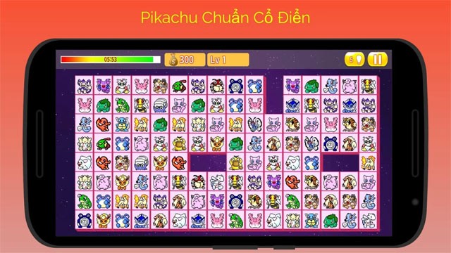 Chơi Pikachu chuẩn cổ điển