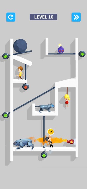 Tiêu diệt kẻ xấu và robot động vật