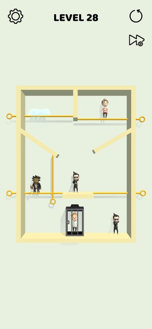 Pin Rescue là game rút chốt cứu người cực hack não