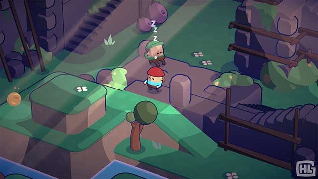 Khám phá các vật phẩm, mở khóa con đường mới và tìm những bí mật nhỏ trong công viên