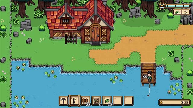 Khám phá nhiều hoạt động thư giãn thú vị như câu cá, nấu ăn, chế tạo,...