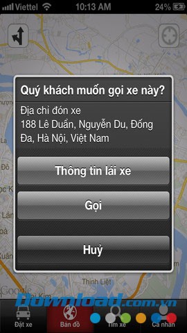 Pingtaxi Client for iOS
