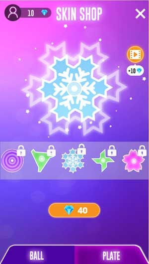 Thu thập đủ bộ skin cho bóng