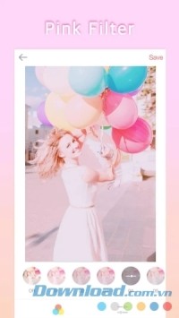 PinkMoon cho Android chụp ảnh đẹp