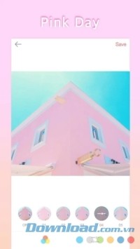 PinkMoon Android sở hữu nhiều sắc hồng đa dạng