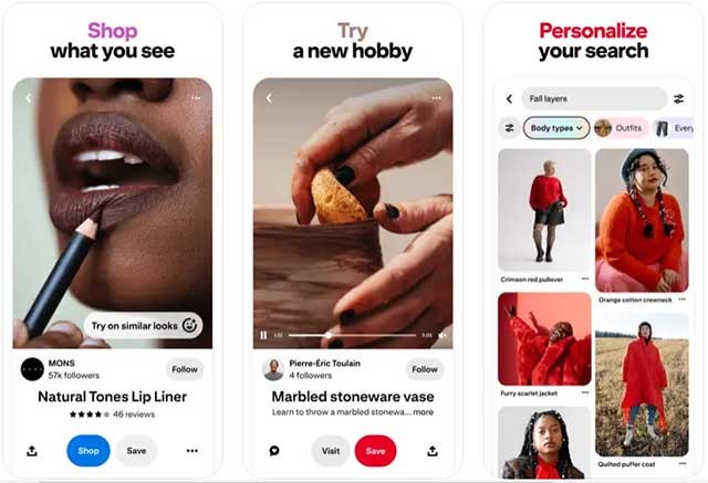 Pinterest là mạng xã hội chia sẻ ảnh miễn phí nổi tiếng