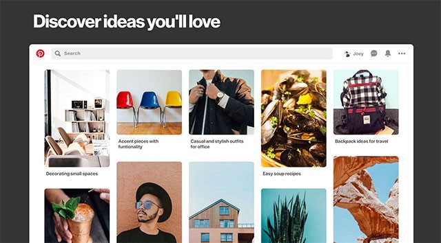 Mạng xã hội ý tưởng Pinterest đã có phiên bản cho Windows 10 miễn phí