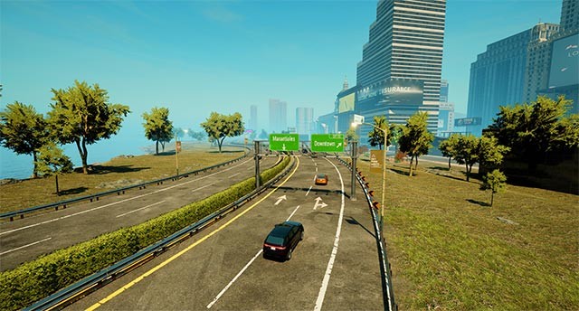 Lái xe khám phá thế giới game Pionero Capital rộng lớn