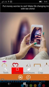 Thêm khung hình cho ảnh