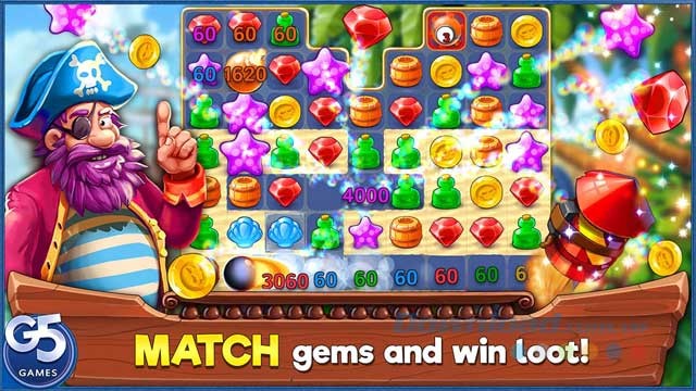 Game xếp hình Pirates and Pearls