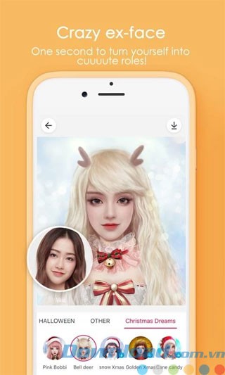 Chế ảnh Giáng Sinh tuyệt đẹp với Pitu