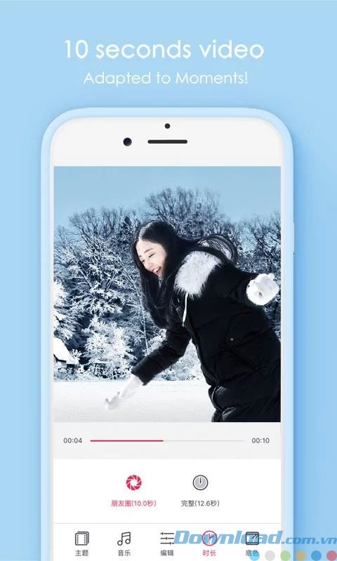 Tham khảo video mẫu 10 giây trên Pitu