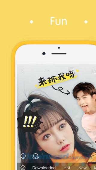 Chế ảnh bằng sticker