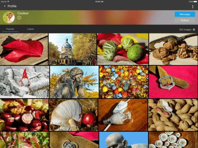 Hình ảnh chất lượng, đa dạng