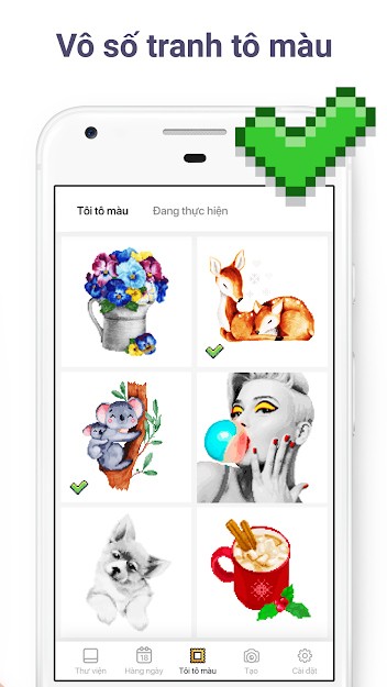 Thư viện tranh khổng lồ