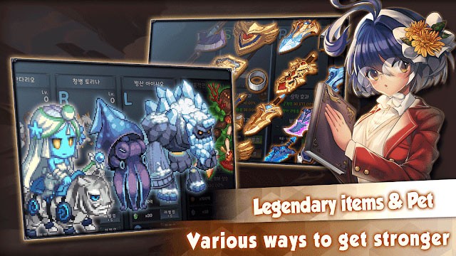 Các vật phẩm huyền thoại và thú cung giúp bạn mạnh mẽ hơn