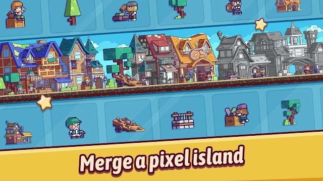 Hợp nhất một hòn đảo pixel tuyệt đẹp trong game Pixel.Fun2