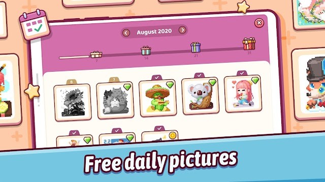 Nhiều bức tranh miễn phí mỗi ngày cho bạn thỏa sức tô vẽ