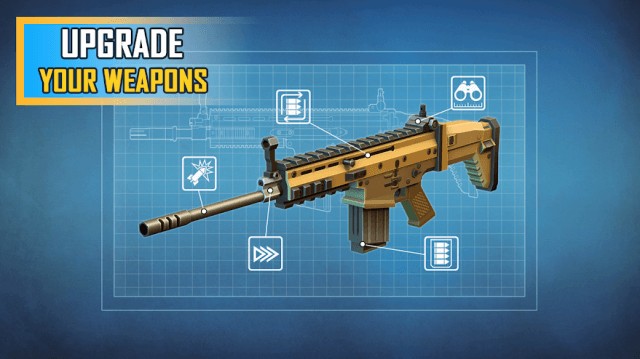 Mua mới và nâng cấp vũ khí thường xuyên