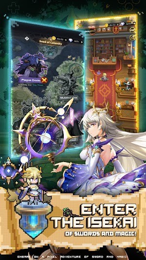 Bước vào thế giới isekai