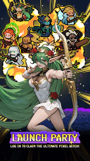 Pixel Legend Hero City cho bạn thành lập đội anh hùng pixel mạnh mẽ